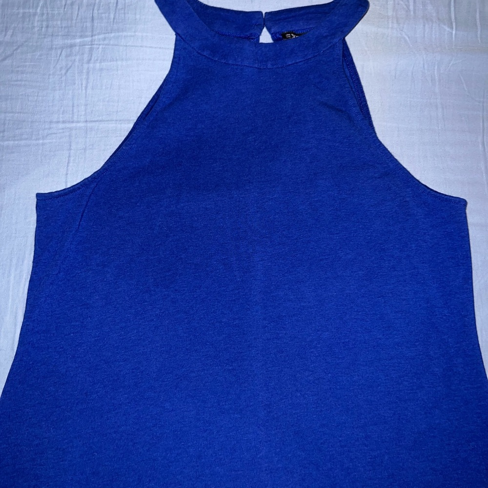 Express Mock Neck Shift Dress